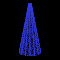 Световая конусная елка «Классик» (2м) синий