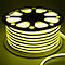 Гибкий неон круглый 360° (120LED на 1м, SMD2835, D13мм, IP68, 1м) желтый